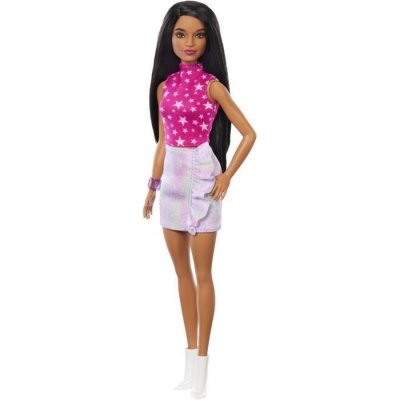 BARBIE Poup&eacute;e Fashionista Top &Eacute;toiles Mattel
