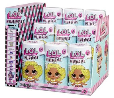 LOL SURPRISE Poup&eacute;e l.o.l. Surprise hairgoals 2.0 mod&egrave;le al&eacute;atoire FC-1-15533767