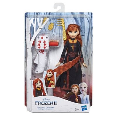 Poup&eacute;e mannequin disney frozen la reine des neiges 2 coiffure anna