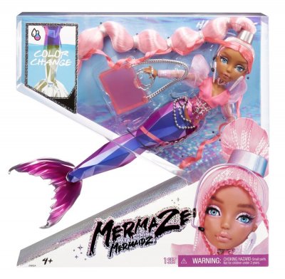 MERMAIDZ Poup&eacute;e Sir&egrave;ne  Mermaze Kishiko 34 cm