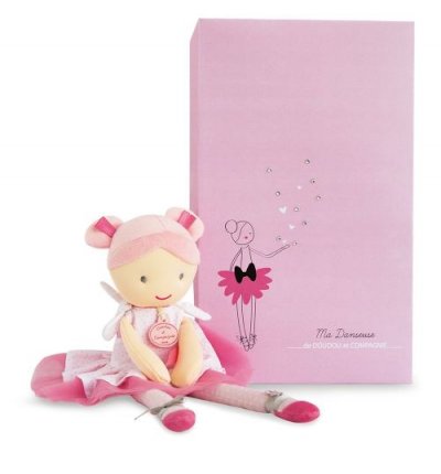 DOUDOU ET COMPAGNIE Poup&eacute;e souple Ma Danseuse Lily Rose (36 cm) Jolijou