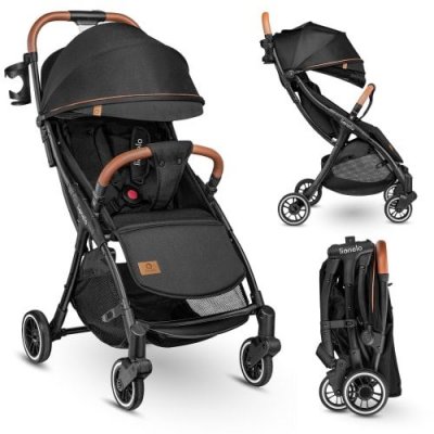 LIONELO Poussette  irma rose LO-JULIE ONE BLACK
