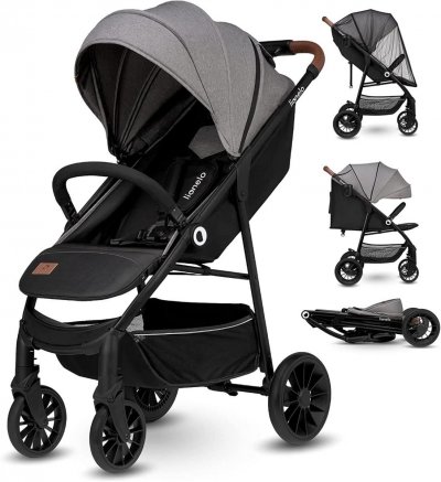 LIONELO Poussette  zoey gris stone LO-ZOEY GREY STONE