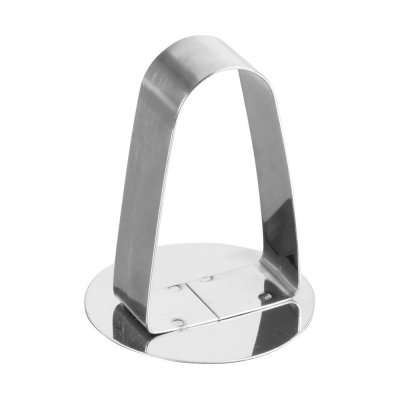 LARES Poussoir pour cercle &agrave; dessert 5 cm -  - Argent - Inox