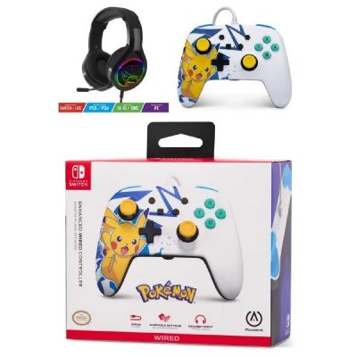 POWERA POWER A Manette SWITCH - Pok&eacute;mon Pikachu Meowth