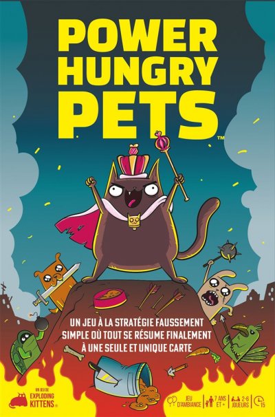 ASMODEE Power Hungry Pets 