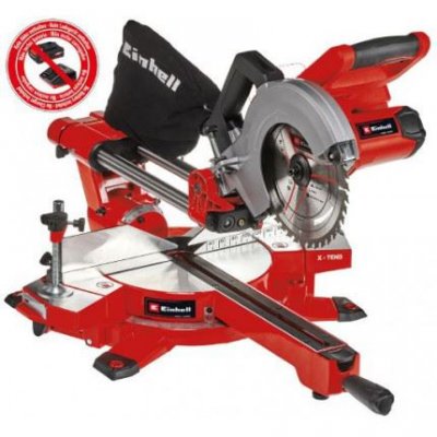 EINHELL Power X-Change TE-SM 36/210 Li - Solo Scie &agrave; onglet et scie radiale