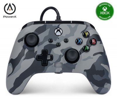 ESSELTE SAS Powera Enhanced Wired Controller For Xbox Series X S Arctic Camo