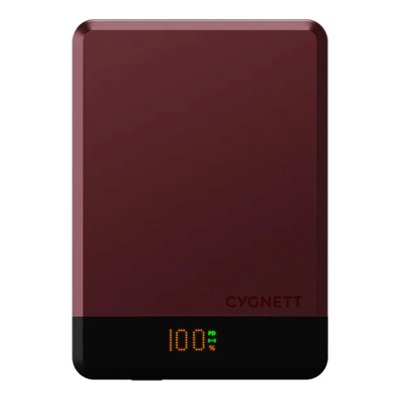 CYGNETT Powerbank Magsafe Magn&eacute;tique 5000mah Avec Port Usb-c Violet 