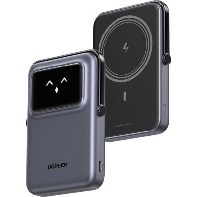 UGREEN Powerbank  Uno PB572 10000mAh 20W PD+QI Gris