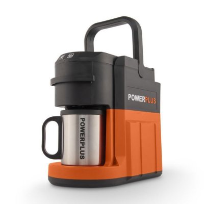 POWERPLUS  No Bat No Charge 40v Combi Coffee Maker Orange