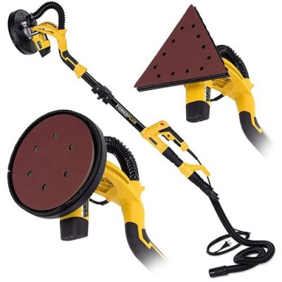 POWERPLUS  POWX0477 - Lijadora para paredes y techos 710w combi