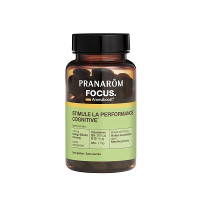 Pranarom - compl&eacute;ment alimentaire focus - 60 capsules