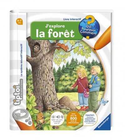RAVENSBURGER Premier Age Tiptoi - J'explore La For&ecirc;t