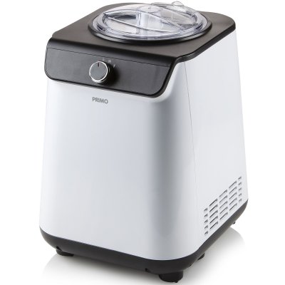 PRIMO  pr401im sorbeti&egrave;re - 1,2 l - blanc/noir