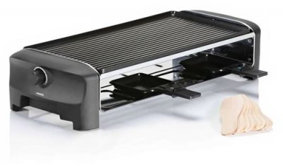 PRINCESS  162840 Appareil a raclette 8 personnes - Noir