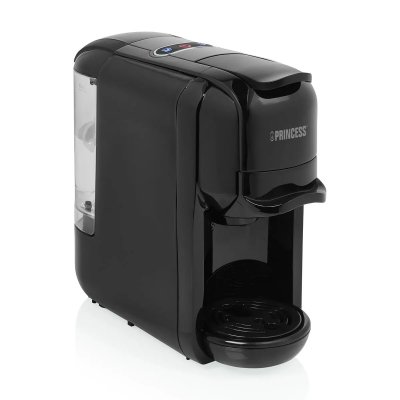 PRINCESS  249452 01.249452.01.001 Machine &agrave; capsules noir compatible pad E.S.E, One Touch