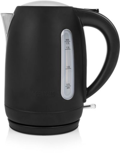 PRINCESS  Bouilloire Black Steel 1,7 L 2200 W Noir