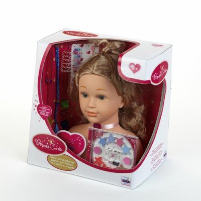 KLEIN Princess Coralie T&ecirc;te &Agrave; Coiffer Et &Agrave; Maquiller Grand Mod&egrave;le