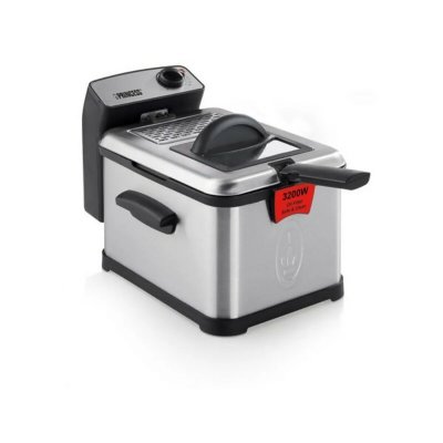 PRINCESS  friteuse semi pro en inox bross&acute;
