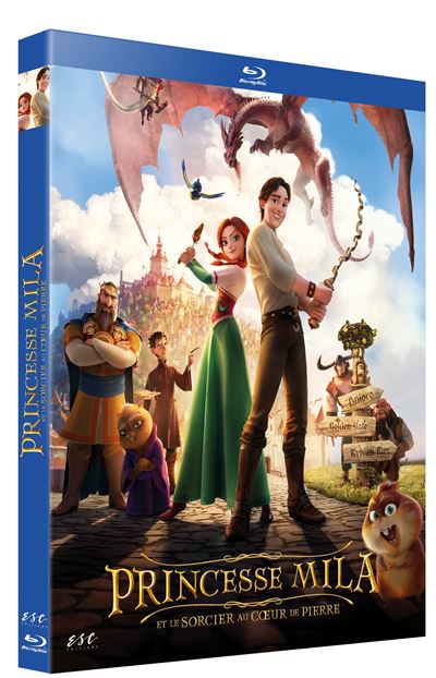 Princesse Mila et Le Sorcier au Coeur de Pierre [Blu-Ray]