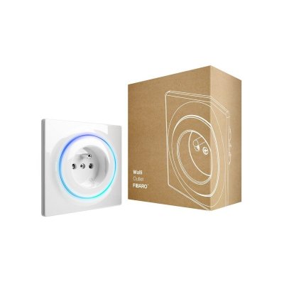 FIBARO Prise intelligente encastr&eacute;e Z-Wave+ - Walli Outlet Type E - 