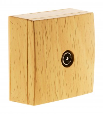 ZENITECH Prise TV &Oslash;9,52 saillie H&ecirc;tre - Bel'Vue