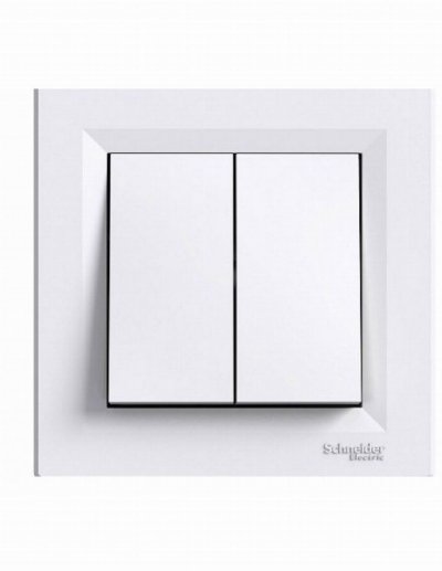 SCHNEIDER ELECTRIC Prise TV simple Asfora Blanc 