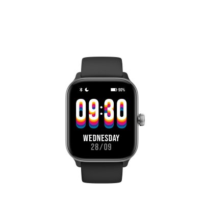 PRIXTON  Montre connect&eacute;e SWB32 - M&eacute;moire Flash 1 Go - Assistant Vocal Alexa - IP68 