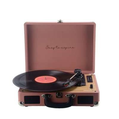 PRIXTON  Vc400 Tourne-disque &Agrave; Entra&icirc;nement Direct Moka