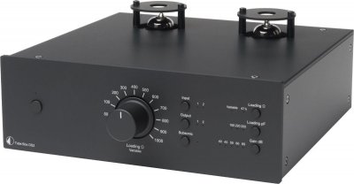 PROJECT Pro-Ject Tube Box DS2 Noir - Pr&eacute;amplificateur Phono &agrave; Tube