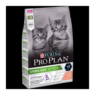 PRO PLAN  Aliment St&eacute;rilis&eacute; Optistart Riche en Saumon pour Chat 3 kg