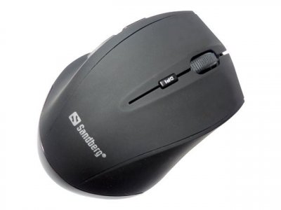 SANDBERG Pro - Souris - 5 boutons - sans fil - 2.4 GHz - r&eacute;cepteur sans fil USB