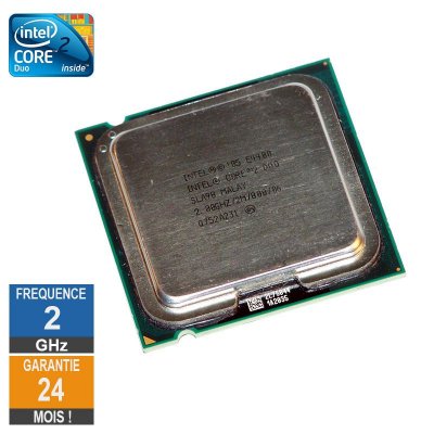 INTEL Processeur  Core 2 Duo E4400 2GHz SLA98 LGA775 2Mo 