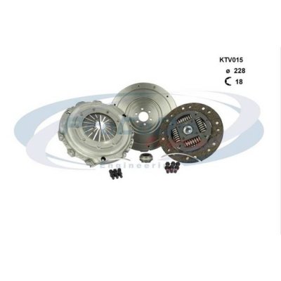 PROCODIS  Kit d'embrayage plus volant moteur KTV015 CITROEN C5