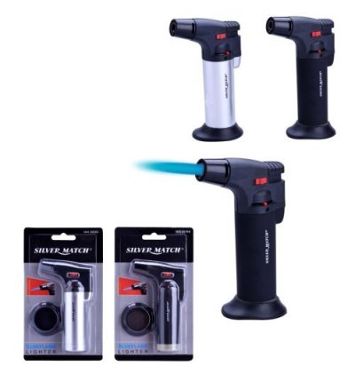 GENERIQUE Prof Silver Match Blowtorch 1000c Argent&eacute;