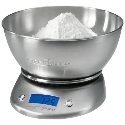 PROFICOOK  PC-KW 1040 - Balance de cuisine - 2 litres - inox/noir