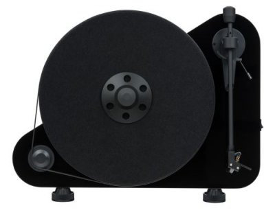 PRO JECT Project Vertical Turntable E BT droitier Noir Platine Vinyle