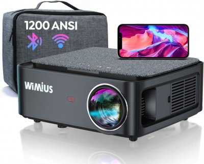 ZIG ZAG TERRITOIRES Projecteur 4K 35000Lm Wifi/Bt - 1080P Fhd - Zoom 50% - Pour Home Cin&eacute;ma/Ext&eacute;rieur - Phone/Ps5