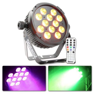 BEAMZ Projecteur Led 12x Leds 12 W 6-in-1 - Bt300