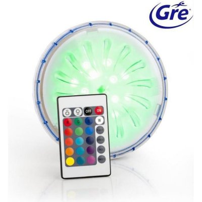 GRE Projecteur LED couleurs pour piscine acier hors-sol - Gr&eacute;