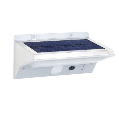 LUMISKY Projecteur solaire applique mural DERBY W11 Blanc Plastique 250LM
