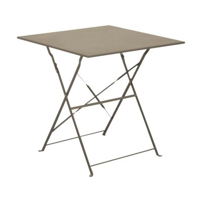PROLOISIRS  - Gu&eacute;ridon carr&eacute; en acier 70 cm Cuba mastic