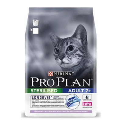 PRO PLAN Proplan Chat Senior Sterilised Longevis Dinde