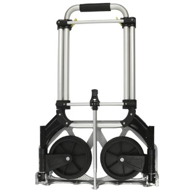 PROPLUS  chariot &agrave; bagages pliable aluminium aluminium argent&eacute; 70 kg