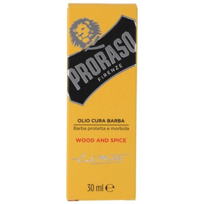 PRORASO  - huile pour barbe wood and spice 30ml