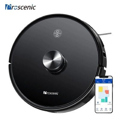 PROSCENIC  M7 Pro - Robot aspirateur laveur connect&eacute; Wi-Fi