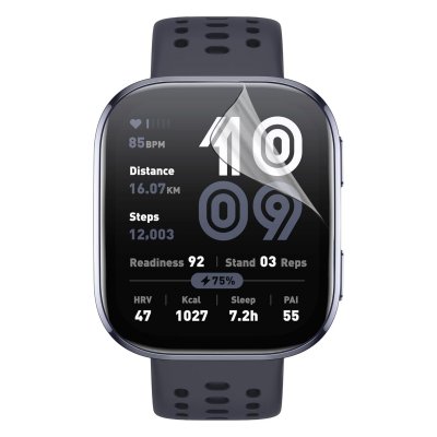 PHONILLICO Protection &eacute;cran pour Amazfit Bip 6 [Pack 6] Film Plastique Protecteur R&eacute;sistant Ultra Mince