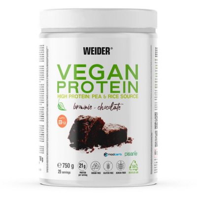 WEIDER Prot&eacute;ine V&eacute;g&eacute;tale Vegan Chocolat 750gr - 