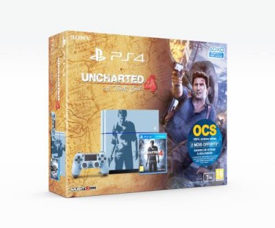PS4 Edition Limit&eacute;e + Uncharted 4: A Thief's End